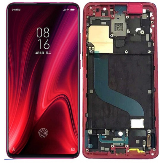 Xiaomi Redmi K20 Pro LCD Screen With Frame - Red
