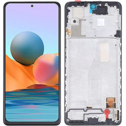 Xiaomi Redmi Note 10S LCD Screen With Frame - Black