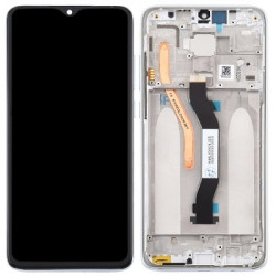 Xiaomi Redmi Note 8 Pro LCD Screen With Frame - White