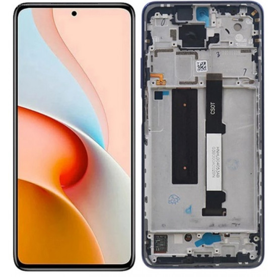 Xiaomi Redmi Note 9 Pro 5G LCD Screen With Frame - Black