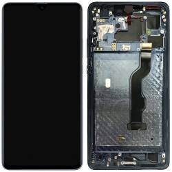 Huawei Mate 20 X LCD Screen With Frame - Silver