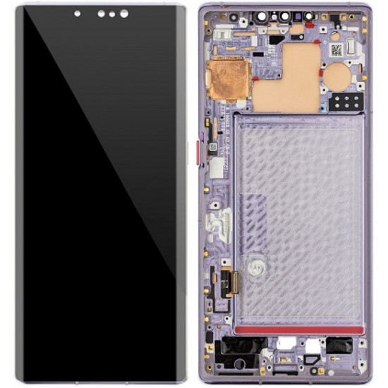 Huawei Mate 30 Pro LCD Screen With Frame - Space Silver