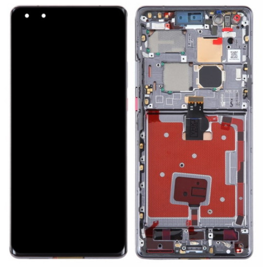 Huawei Mate 40 Pro LCD Screen With Frame - Black