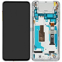 Asus Zenfone 8 Flip LCD Screen With Frame - Silver