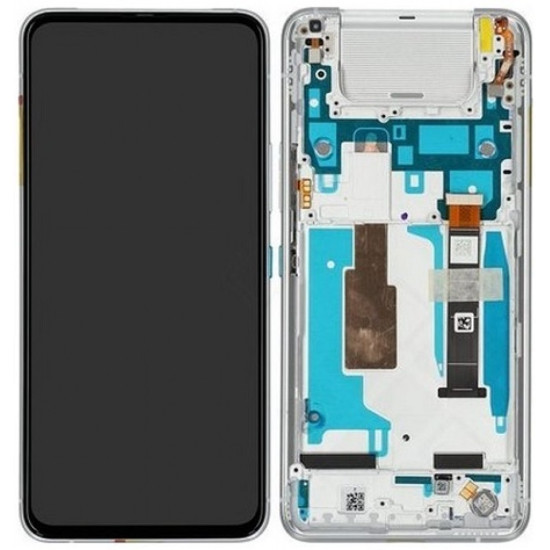Asus Zenfone 8 Flip LCD Screen With Frame - Silver