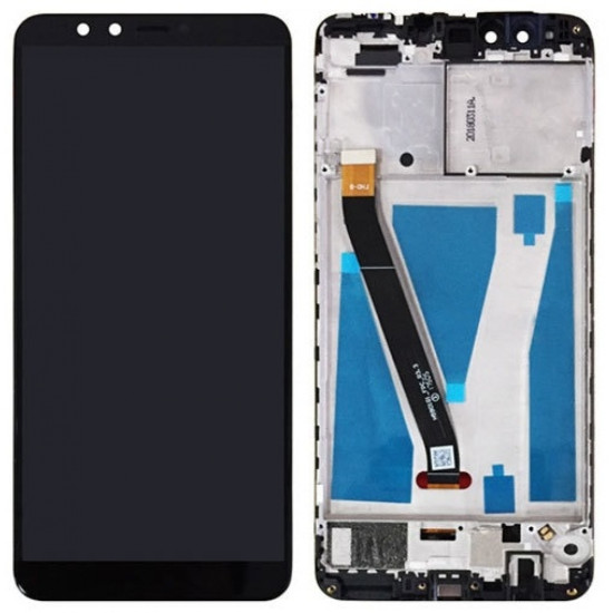 Huawei Y9 2018 LCD Screen With Frame - Black