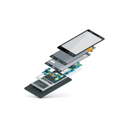Display Combo Folder LCD Screen With Touch For Iphone 15