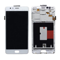 Display for OnePlus 3T - White Combo Folder