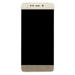 Display for Gionee X1s - Gold Combo Folder