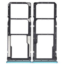 SIM Card Holder Tray for Xiaomi Redmi Note 9 Pro - Blue
