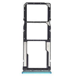 SIM Card Holder Tray for Xiaomi Redmi Note 9 Pro - Blue