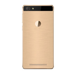 Display for Gionee Steel 2 - Gold Combo Folder