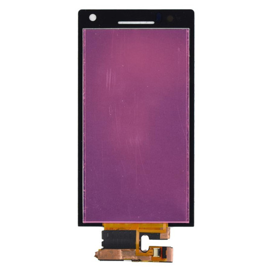 Display for Sony Xperia S - Black Combo Folder