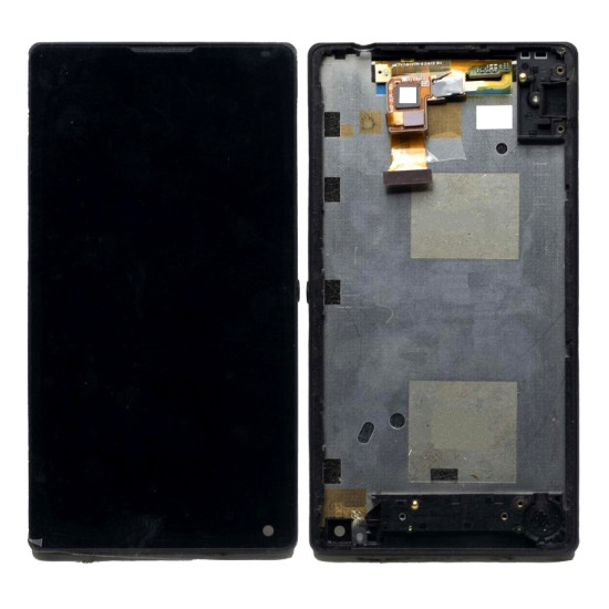 Display for Sony Xperia ZL C6503 - Black Combo Folder