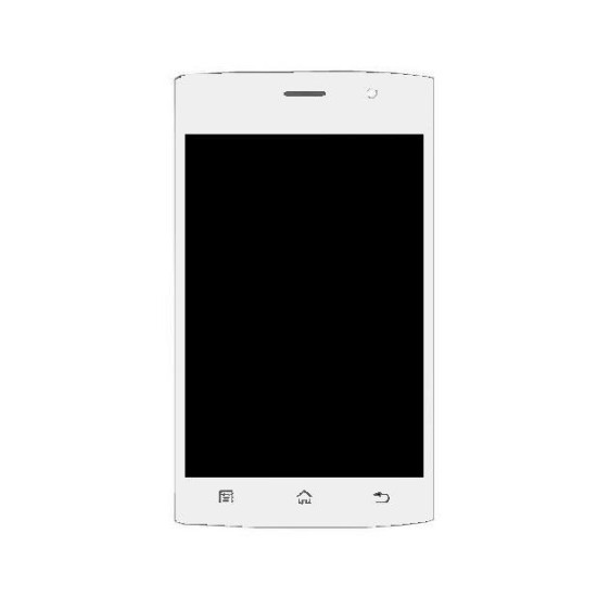 Display for Panasonic T9 - White Combo Folder