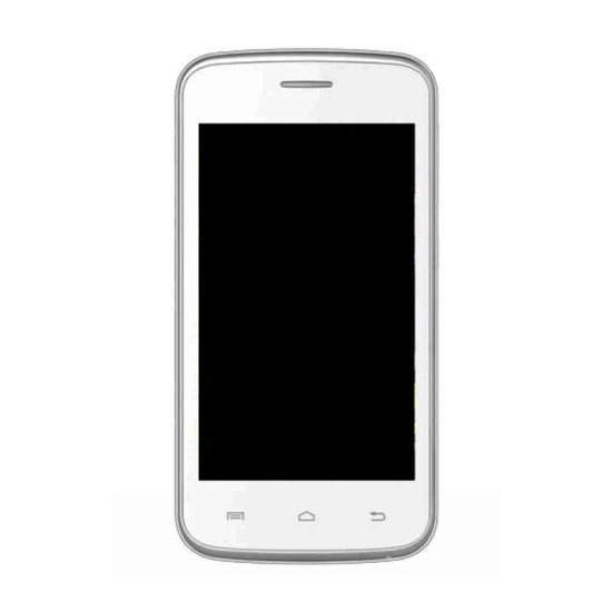 Display for Intex Cloud Y12 - White Combo Folder