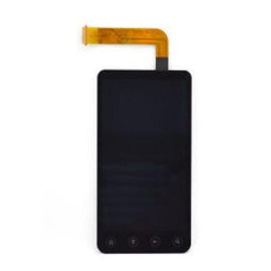 Display for HTC Evo 3d Shooter G17 X515 - Black Combo Folder