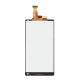 Display for Sony Xperia ZL C6503 - White Combo Folder