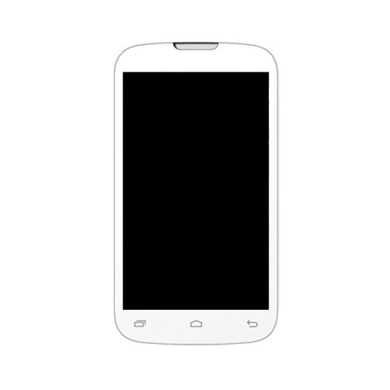 Display for Intex Cloud Y3 - White Combo Folder