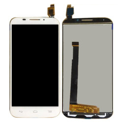 Display for Vodafone Smart 4 power - White Combo Folder