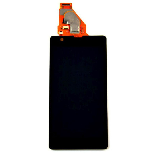 Display for Sony Xperia ZR - White Combo Folder