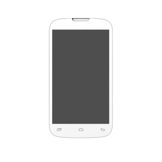 Display for Intex Cloud Y13 Plus - White Combo Folder