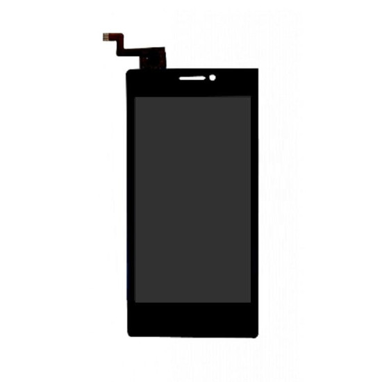 Display for Intex Cloud Y17 - Grey Combo Folder