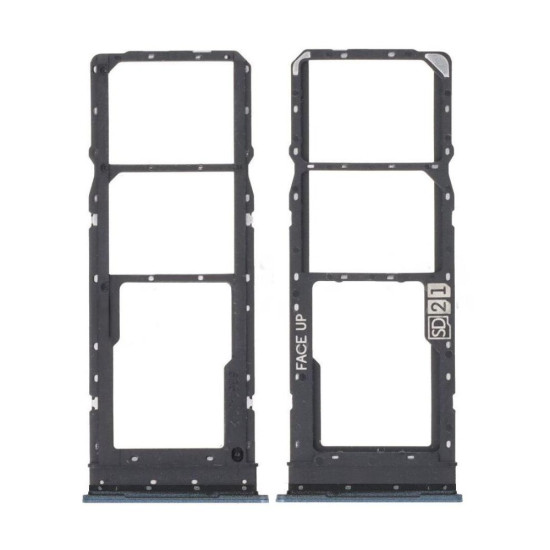 SIM Card Holder Tray For Motorola Moto G13 - Blue