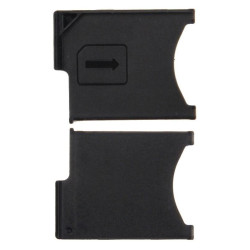 SIM Card Holder Tray For Sony Xperia Z HSPA Plus - Black