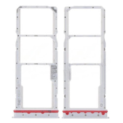 SIM Card Holder Tray For Motorola Moto G32 - Silver