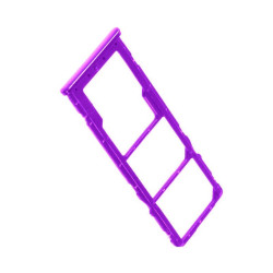 SIM Card Holder Tray For Realme 3 Pro - Purple