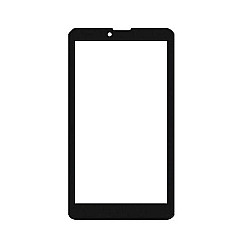 Touch Screen Digitizer For IZOTRON Mi7 Hero - Black