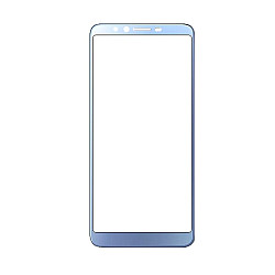 Touch Screen Digitizer For Tecno Mobile Camon X - Blue