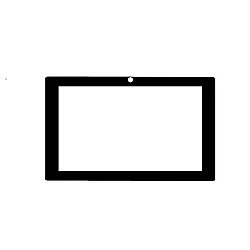 Touch Screen Digitizer For Lava E-Tab Z7H Plus - White