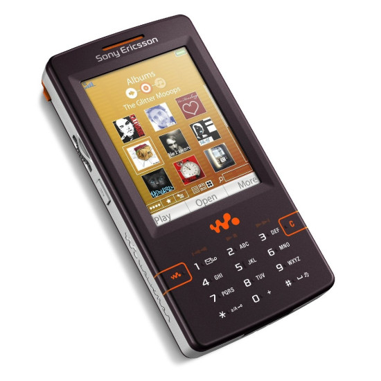 Touch Screen Digitizer For Sony Ericsson W950i - Purple