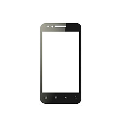 Touch Screen Digitizer For Fly F410 - White
