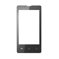 Touch Screen Digitizer For BQ S37 Plus - Black