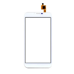 Touch Screen Digitizer For Intex Aqua 4G Plus - White