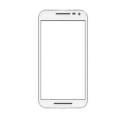 Touch Screen Digitizer For Motorola Moto G Turbo Edition - White