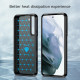 For Samsung Galaxy S23 5G Brushed Texture Carbon Fiber TPU Phone Case(Black)