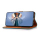 For Samsung Galaxy S23+ KHAZNEH Dual-color Cowhide Texture Leather Phone Case(Black)