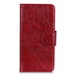 For Samsung Galaxy S23 Nappa Texture Leather Phone Case(Red)