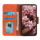 For Samsung Galaxy S23+ Nappa Texture Leather Phone Case(Orange)