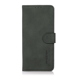 For Samsung Galaxy S23+ KHAZNEH Matte Texture Leather Phone Case(Green)