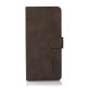 For Samsung Galaxy S23+ KHAZNEH Matte Texture Leather Phone Case(Brown)