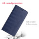 For Samsung Galaxy S23 5G Carbon Fiber Texture Magnetic Flip Leather Phone Case(Blue)