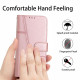 For Samsung Galaxy S23+ 5G Stitching Calf Texture Buckle Leather Phone Case(Pink)