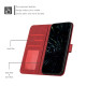 For Samsung Galaxy S23+ 5G Stitching Calf Texture Buckle Leather Phone Case(Red)