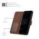 For Samsung Galaxy S23+ 5G Stitching Calf Texture Buckle Leather Phone Case(Brown)