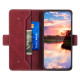 For Samsung Galaxy S23+ 5G Stitching Side-Magnetic RFID Leather Phone Case(Red)